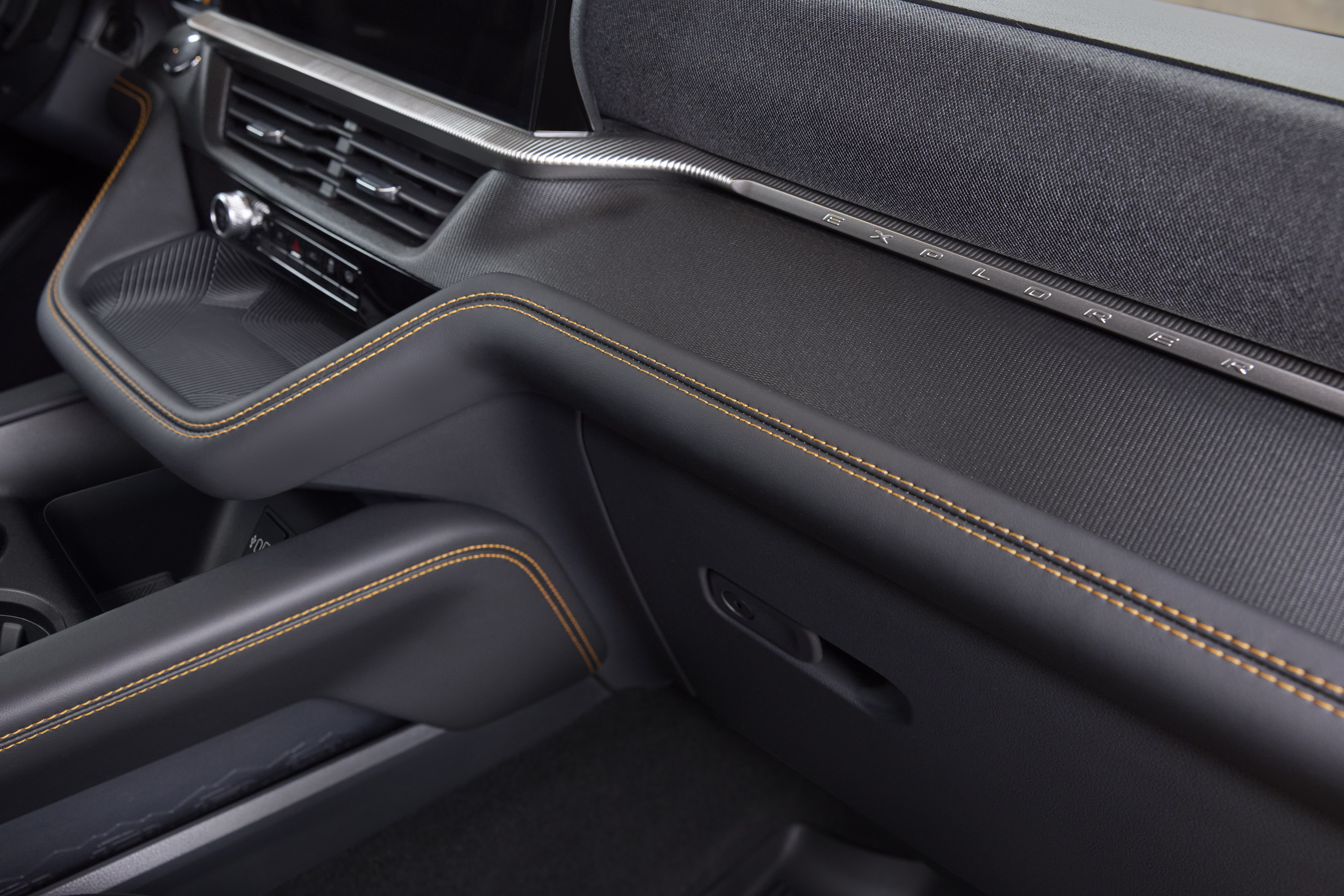 The interior of the Explorer Tremor.